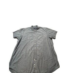 Old Navy Men XXL Chambray Double Pocket Classic Fit Button-Up RN 54023 Shirt